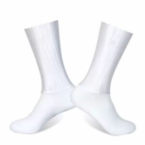 Calcetines deportivos blancos antideslizantes